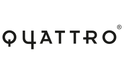 logo q4attro negro